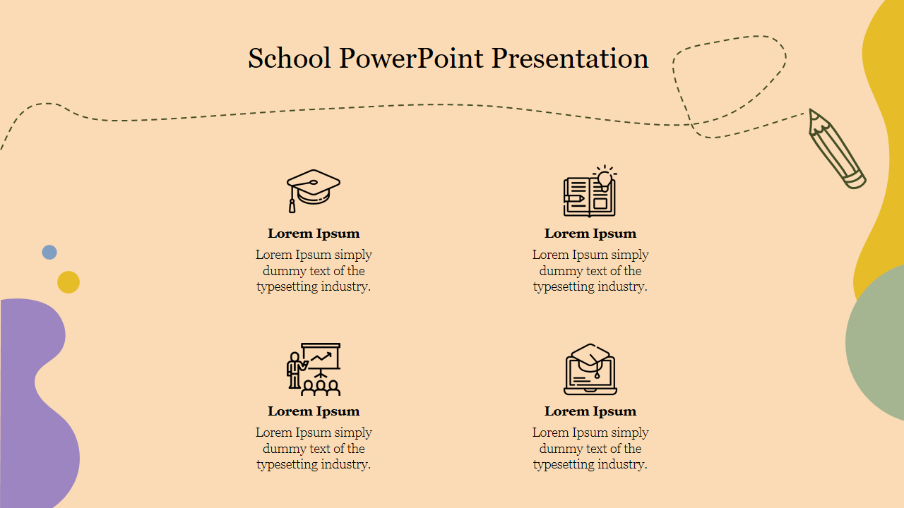 Amazing School PowerPoint Presentation Slide Themes